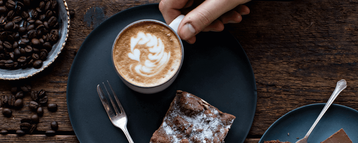 coffee-and-brownie