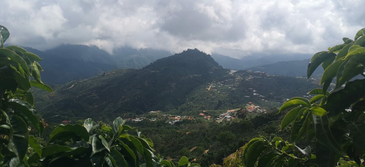 Costa Rica landscape.