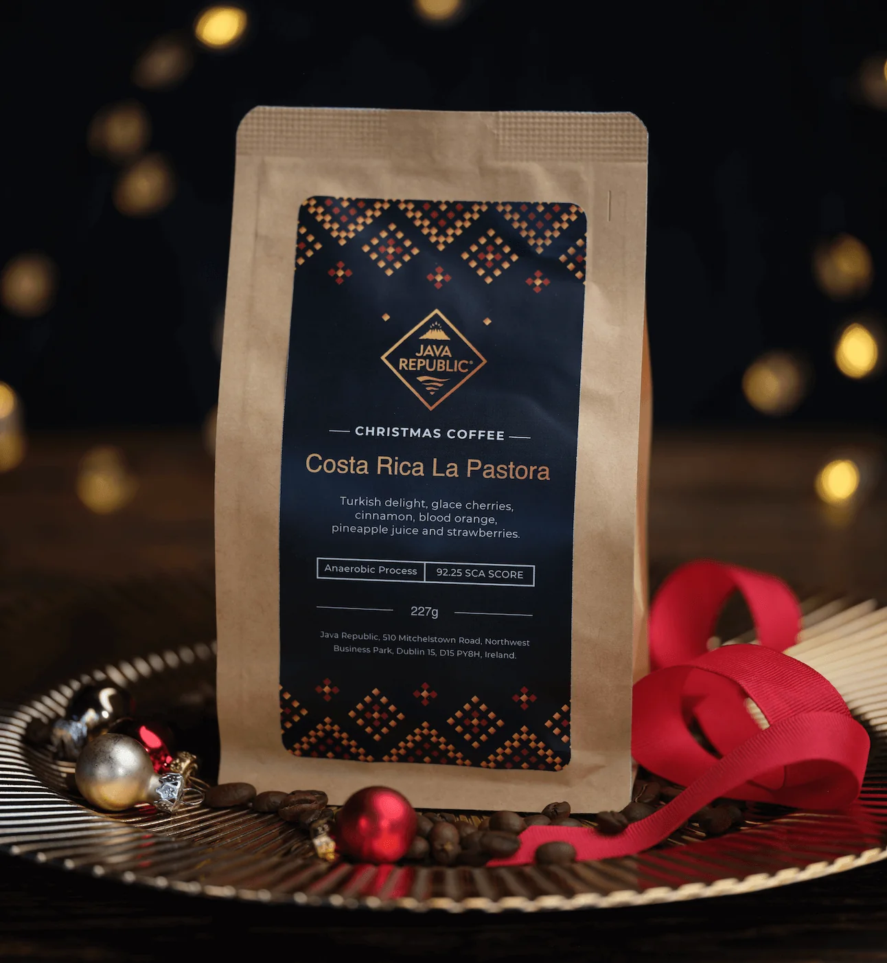 Java Republic Ireland's Christmas Coffee from Costa Rica