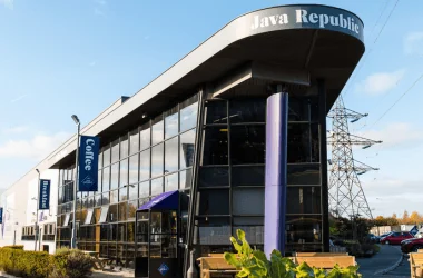 Java Republic Roastery and Cafe building in Dublin 15