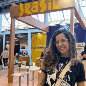 Manu Fonteneles at World of Coffee
