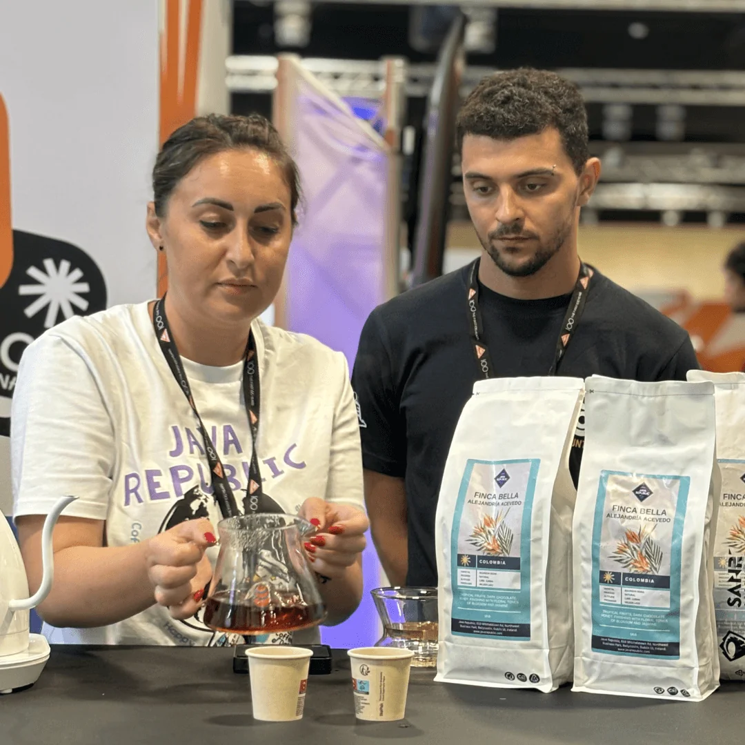Coffee Quality Consultant checking quality of the coffee at WCC Brew Bar