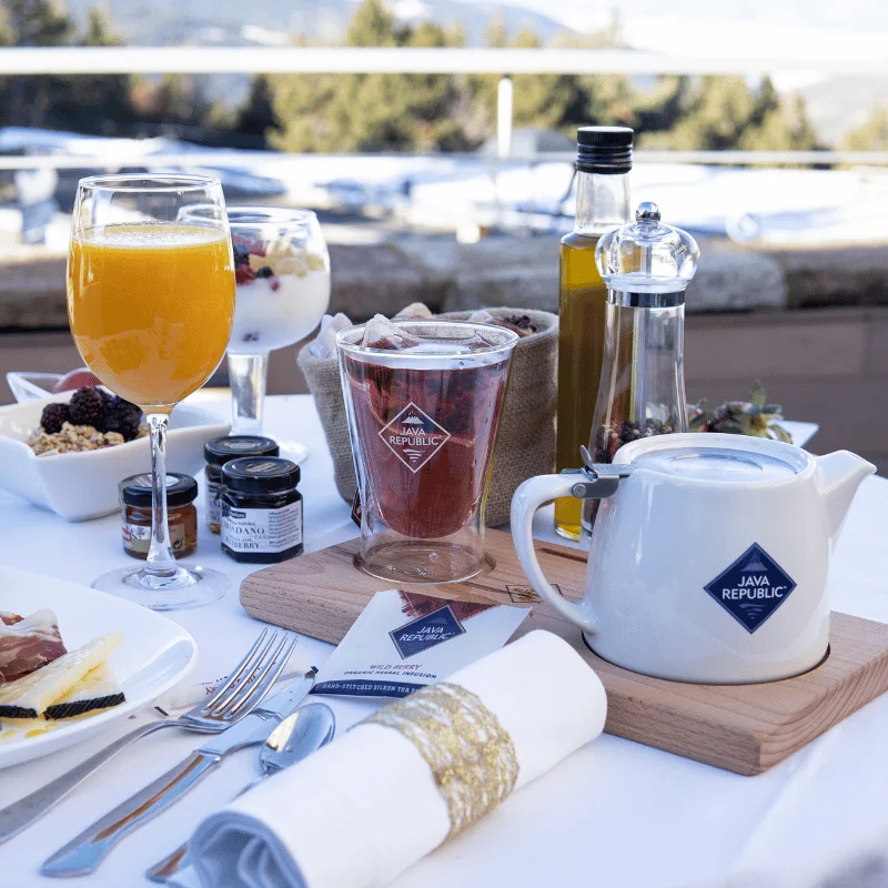 Breakfast at an Irish Hotel with Java Republic Tea